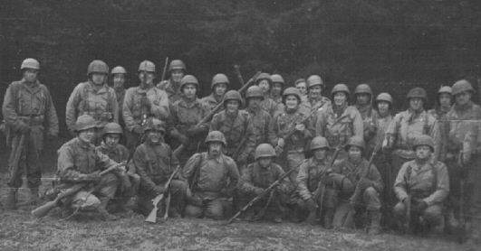 Photo of 2nd Platoon, Co. F, 331st IR, 83rd Division.
